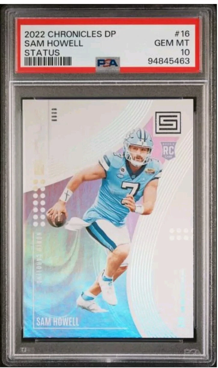 Sam Howell Panini Chronicles Draft Picks Status #16 Base