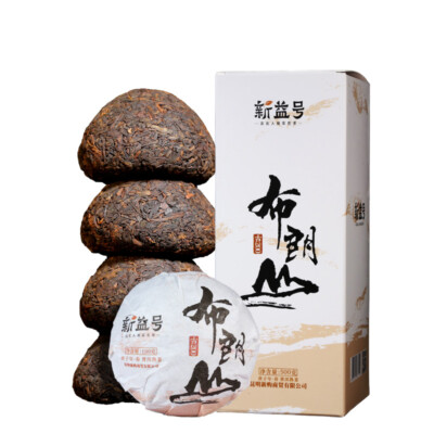 Yunnan Xin Yi Hao Bulang Mountain Old Tree Tuo Cha Pu-erh Tea 500g Ripe