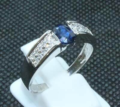 Natural Sapphire Ring Royal Blue Sapphire Ring Antique Sapphire Ring Silver  925 | eBay