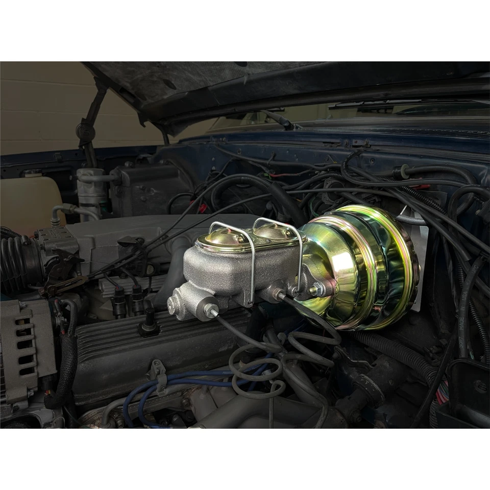 Kit de refuerzo de freno eléctrico y cilindro maestro para camionetas Chevrolet C/K 10 1973-87 Foto 2 de 4