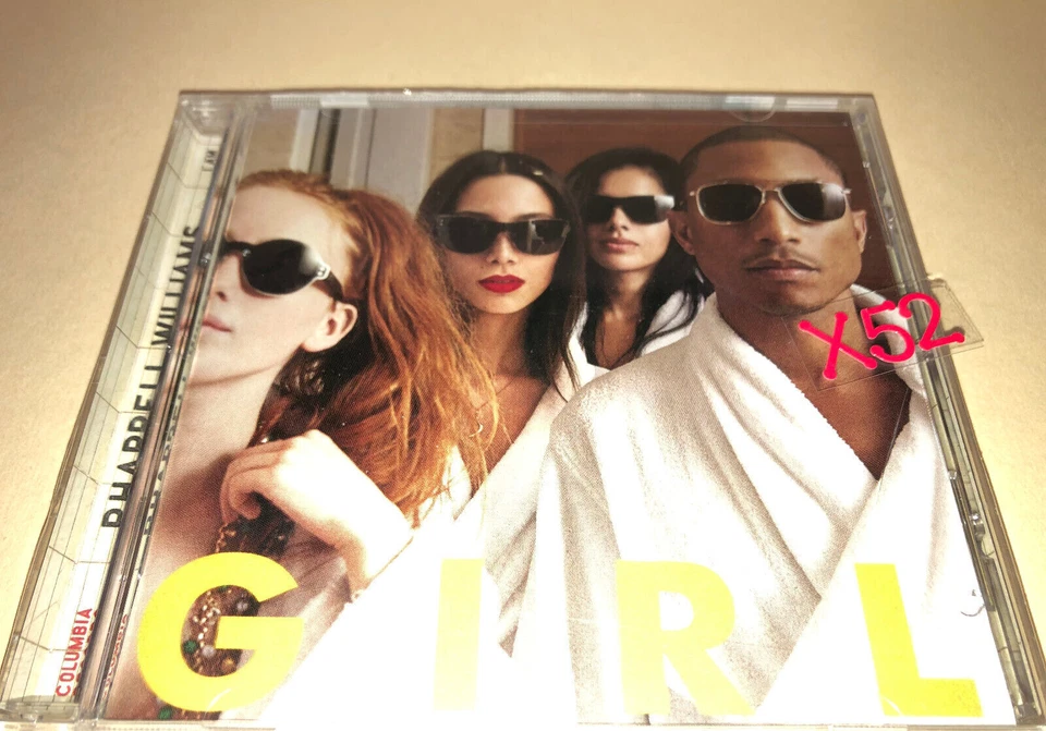 Pharrell Williams GIRL CD HAPPY Justin Timberlake Alicia Keys Daft Punk H Zimmer Foto 2 de 3