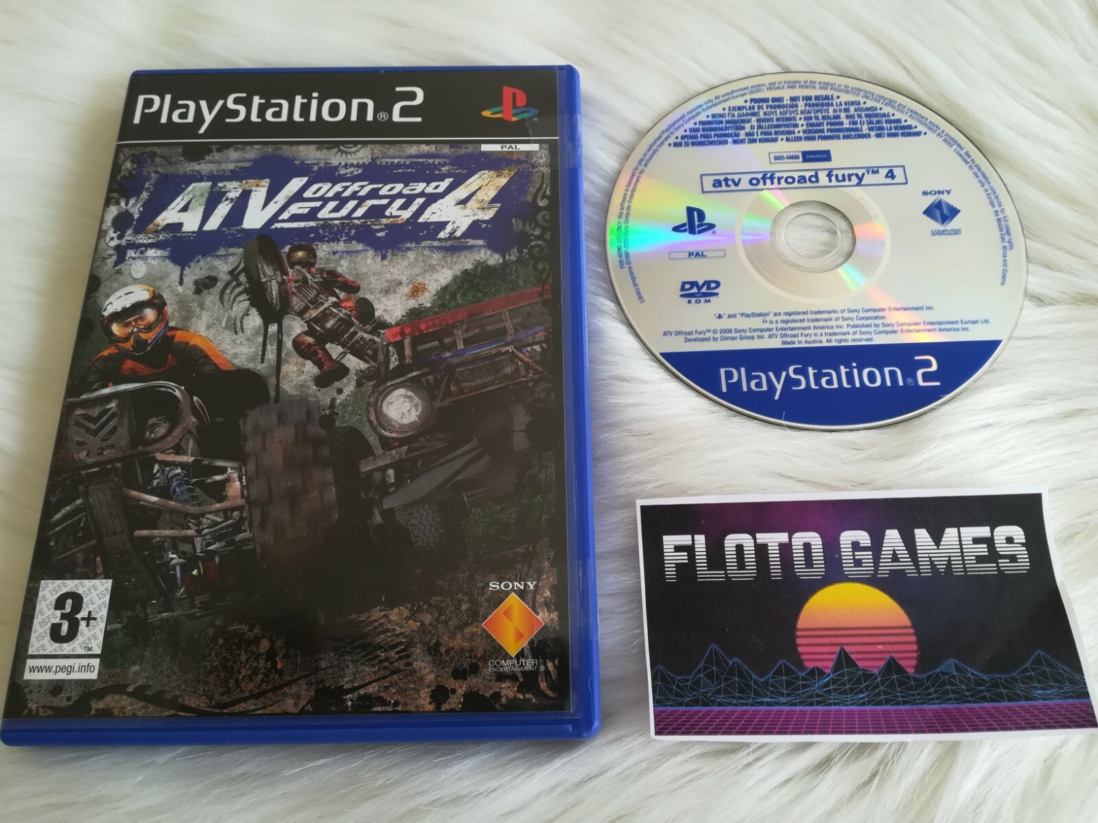 Jeu ATV Offroad Fury 4 pour Playstation 2 PS2 PAL PROMO Version - Floto Games