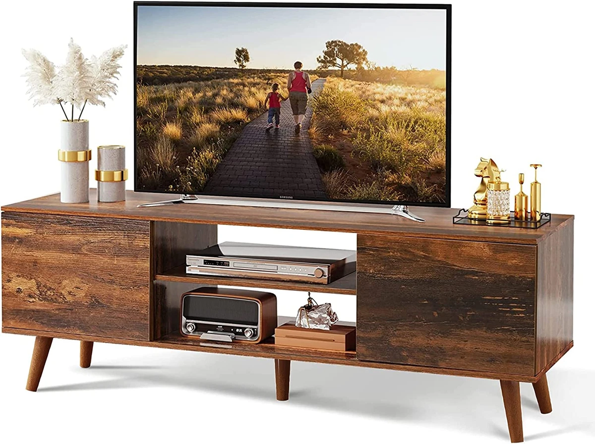 TV Stand Cabinet for 60 inch Flat Screen Entertainment Center LED
