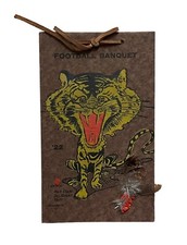 Antique 1922 University of Missour Football Banquet Program Early Old Tigers