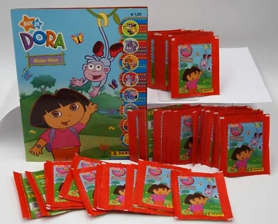 DORA-Nick Jr. 2007-Panini Sticker Album + 50 Tüten Sticker - Bild 1 von 2