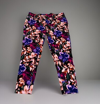 NEW Terra & Sky Women's Multicolor FALL FLORAL High Rise Leggings Plus Size 0X