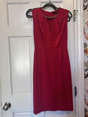 Bcbg Max Azria Red Dress 2 Sexy Classy Valentines Day