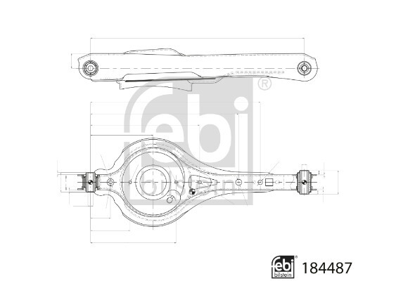 Febi Bilstein 184487 Spurlenker FüR Ford-image