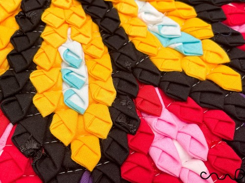 Alfombra redonda hecha a mano con acento de corazón alfombra boho arte de pared ninguna alfombra trenzada retro 50 cm 62 - Imagen 6 de 9