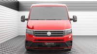 Front Ansatz V.1 FüR Volkswagen Crafter Mk2 Schwarz Frontspoiler Spoilerschwert