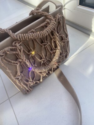 Damentaschen Glitzer Handtasche Damen Glitzer Tasche Hey Marly