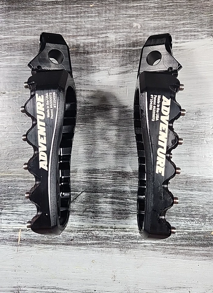 Clavijas negras Fastway Adventure para motocicleta 22-ADV-106 KTM HUSQVARNA 250 450SXF Foto 3 de 4