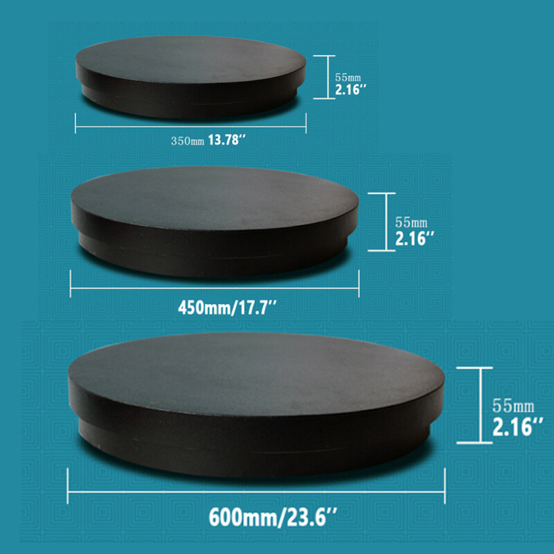 3560cm Twoway Jewelry Show Holder 80KG Electric Turntable Stand 360