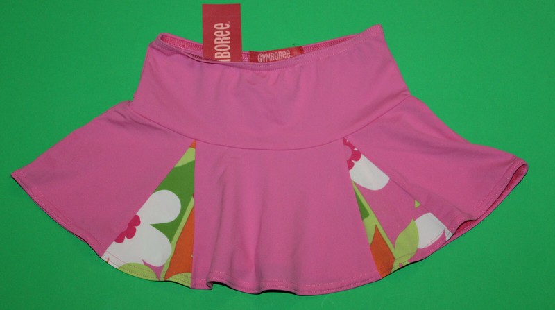 4 NWT Gymboree SPRING FUN Pink Floral SWIM SKIRT Girls VHTF
