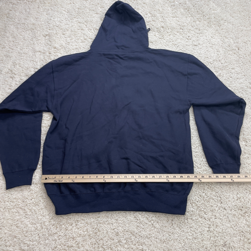 Tri Mountain Sweater Large Tall Blue Hoodie Hooded Outdoors Hike Hiking Mens - Picture 9 of 18