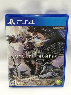 CAPCOM PlayStation 4 Soft MONSTER HUNTER WORLD Used