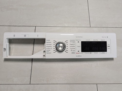 BOSCH Serie 8 Waschmaschine Bedienteil Elektronik Platine Komplett / WAW32541