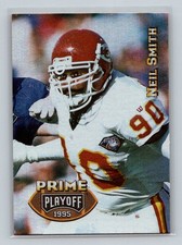 Neil Smith 1995 Playoff Prime #37 Kansas City Chiefs