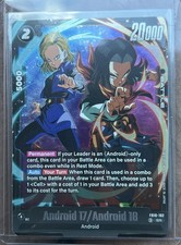 DBS FB10-102 SR Android 17 /Android 18 Dragon Ball Fusion World Cross Force NM