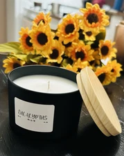 Home Made Eucalyptus Scented Candle