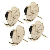 4X Adventskranz Kerzenteller Lotos Ø10Cm Kranzteller Messing Gold Weihnachtsdeko