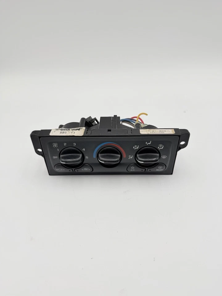 ⭐️ Interruptor de control de clima HVAC temperatura aire acondicionado calentador Chevy Malibu 2001-2005 OEM Foto 2 de 4