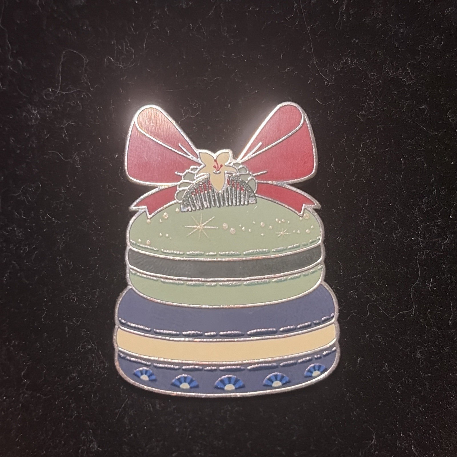 2024 Disney Parks Princess Pastry Macaron Pin - Mulan