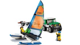 LEGO CITY 60149 4x4 with Catamaran Great Vehicles 198 pcs Ages 6-12