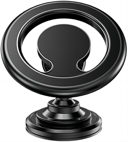 Car Mount Holder – New Magnetic Phone Stand, Rotatable Dashboard Black, Compa...