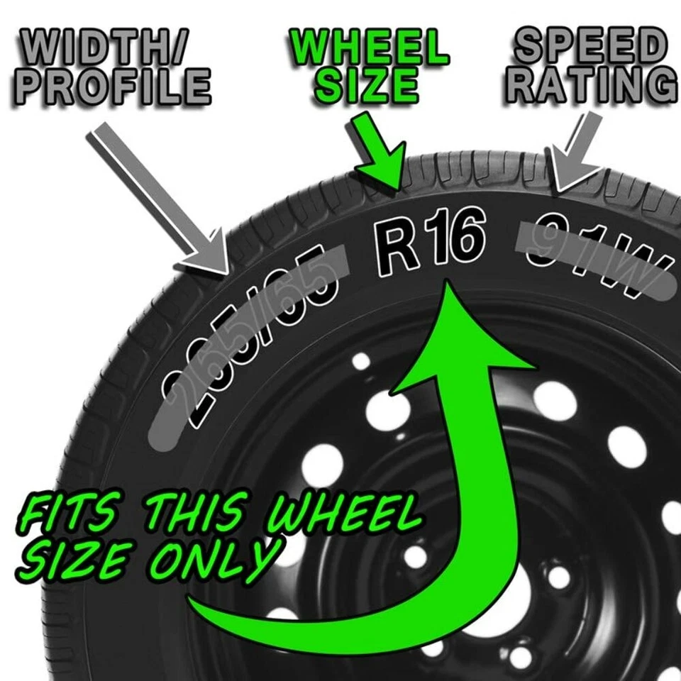 Set of 4 Chrome 16" Impostor Wheel Skins for 05-17 Nissan Frontier Rim Covers - Image 3 of 4