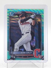 DEAN CURLEY 2026 BOWMAN CHROME 1ST AQUA WAVE REFRACTOR /125 Q7204