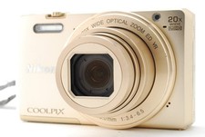 DDP【NEAR MINT】Nikon COOLPIX S7000 Gold 20x 16.0MP Camera English available JAPAN