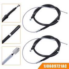 2x Handbremsseile Hinten Links Rechts für Audi A3 8L1 VW Golf 4 1J5 Seat Skoda