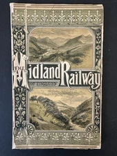 Midland Railway of England 1897 Williams railroad UK train NYC Library VTG READ