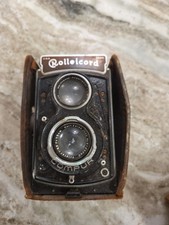 Rolleicord DRP 6x6 Camera compur Triotar 75mm f:3.5 Heidoscope Vintage 1936