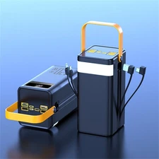 Power Bank 998000mAh 120W Charging Portable & LED For Outdoor Travel And Camping