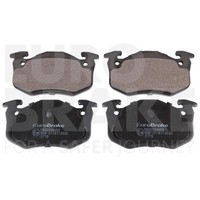BremsbeläGe Bremsbelagsatz FüR Peugeot 206 CC 2D 2A/C 2E/K CitroëN