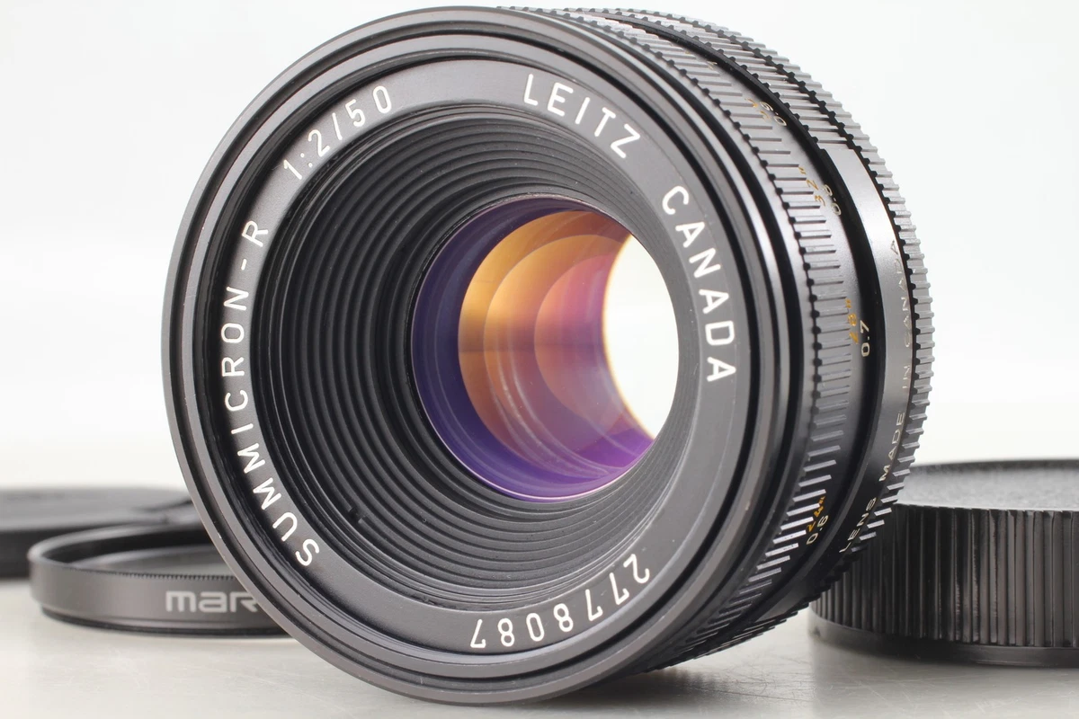 Leica SUMMICRON-R 50mm Focal f/2 Camera Lenses for sale | eBay