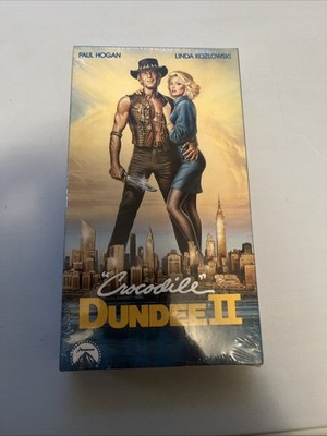 Crocodile Dundee II 2 1988 VHS Paul Hogan Linda Kozlowski Sealed New