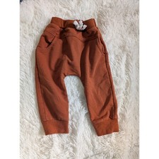 Cozy Kids Rust Orange Stretchy Jogger Pants S...