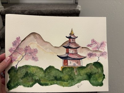 hand painted artwork