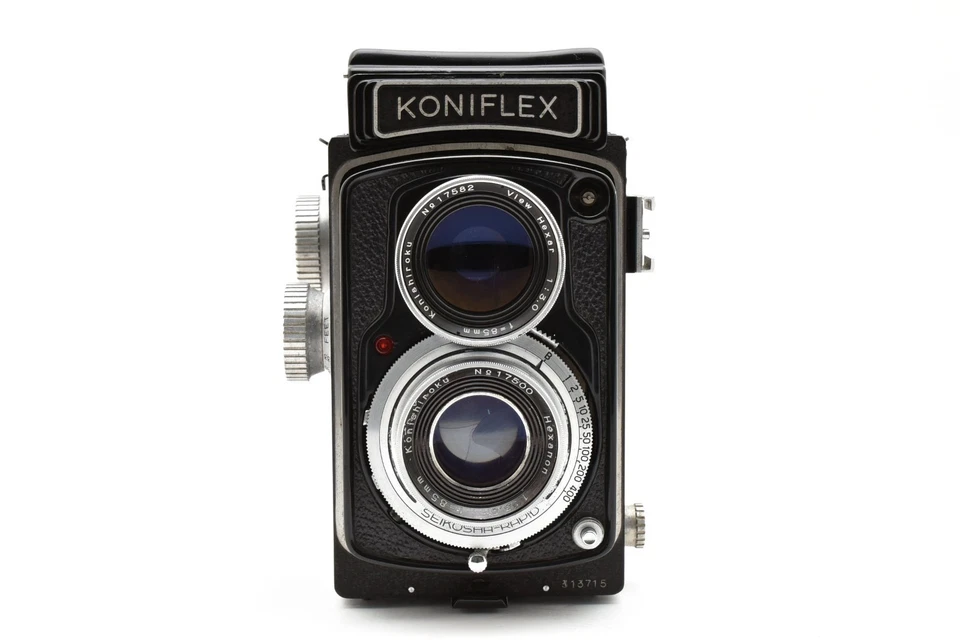 🚀🎁 RARE!《Near MINT in CASE》KONIFLEX 6X6 TLR Camera Hexanon 85mm F3.5 JAPAN✈✈✈✈ - Image 3 of 4