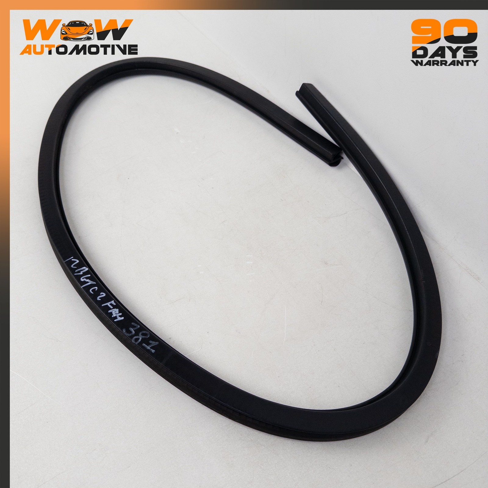 10-18  ENTLEY CONTINENTAL GTC RIGHT LEFT LOWER DOOR SEAL WEATHERSTRIP RUBBER OEM
