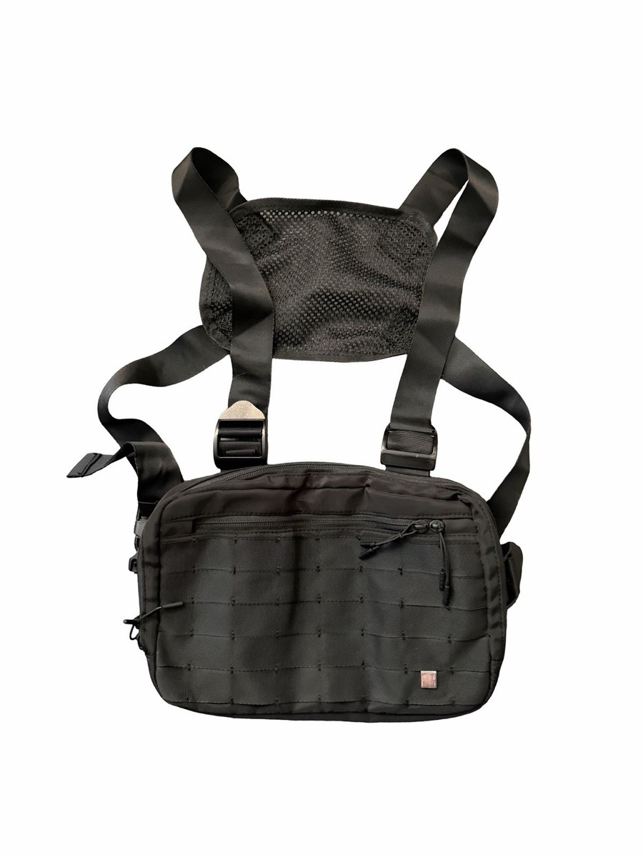 1017 ALYX 9SM Classic Chest Rig ブラック 1017 Alyx 9SM Classic Chest Rig Bag Black Nylon Strap | eBay