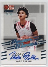 2021 Leaf Pro Set Power Moves Platinum Spectrum Foil 22/99 Kobe Bufkin Auto rf2