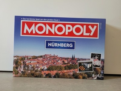 Winning Moves: MONOPOLY NÜRNBERG komplett mit Anleitung