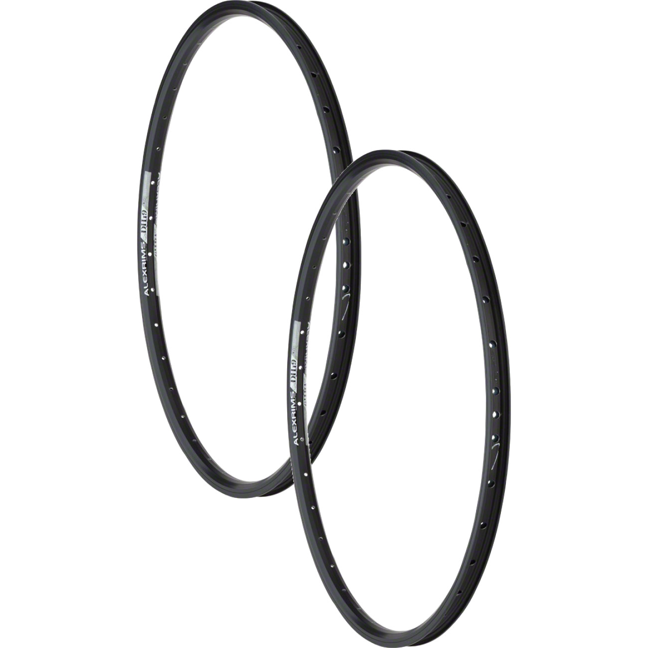 Комплект из 2-х дисков Alex DH19 Rim - 26 Black 36H Clincher Bike Велосипед Presta 9390₽