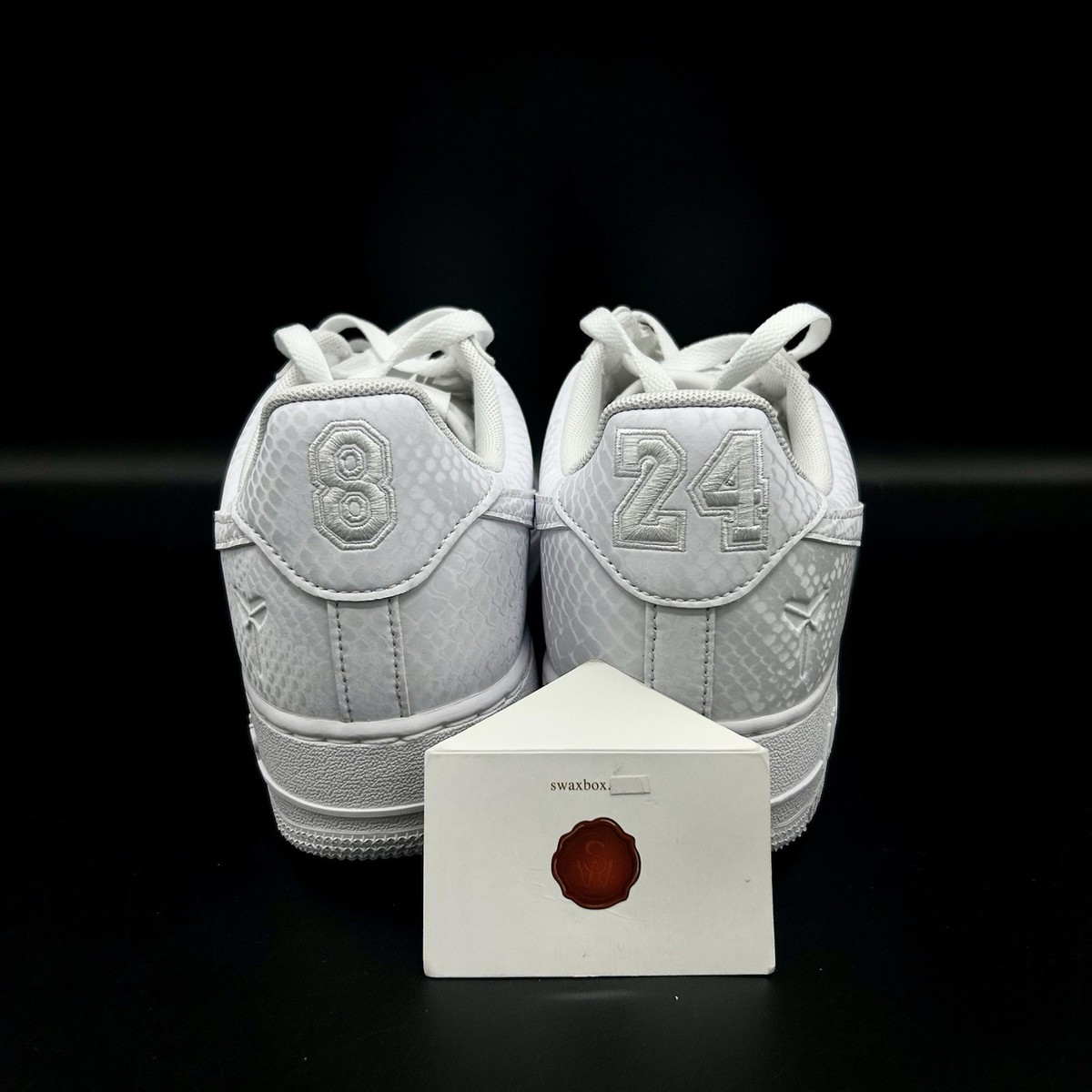 Nike Air Force 1 Low Kobe Bryant Forever White IB0018-100 Ship Now