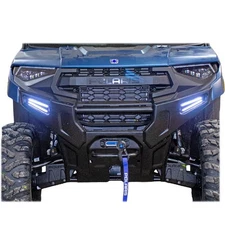 Bumper Fog Light Kit For 25 Polaris Ranger XP 1000 2025 DRL Daytime Running Set