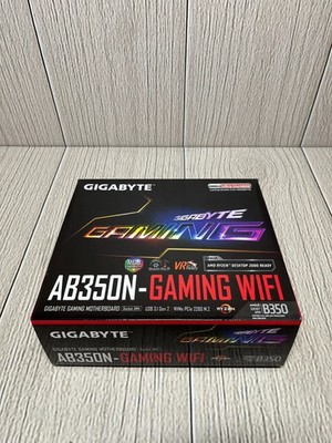 GIGABYTE AB350N-Gaming WIFI AMD B350 DDR4 Socket AM4 Mini-ITX Motherboard